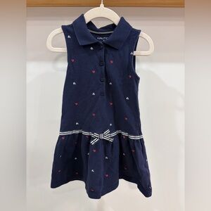 Nautica Navy Dress with Red and White Details